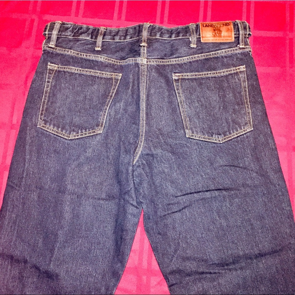 Blue Jeans LANDS ENDS size 38